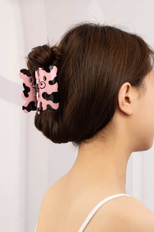 Teddy Bear Hair Claw Clip