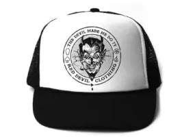 The Devil made me do it Trucker Cap