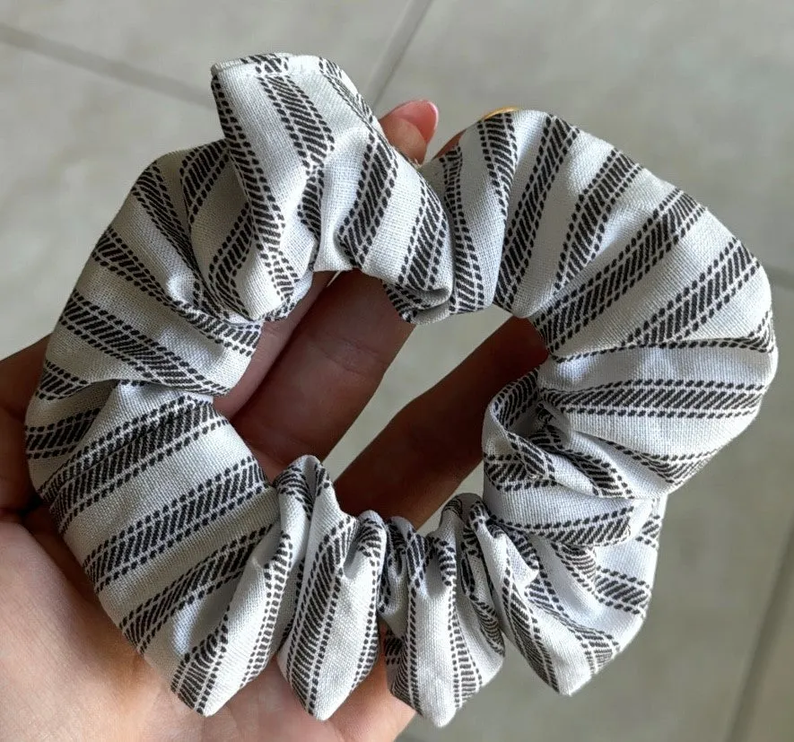 The Lake Stripe Scrunchie