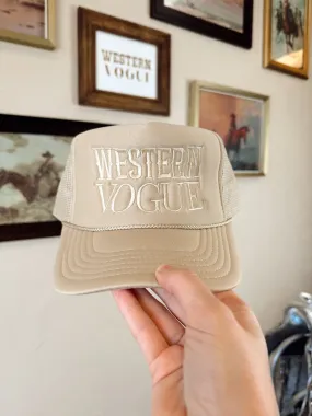 The Western Vogue Trucker Hat