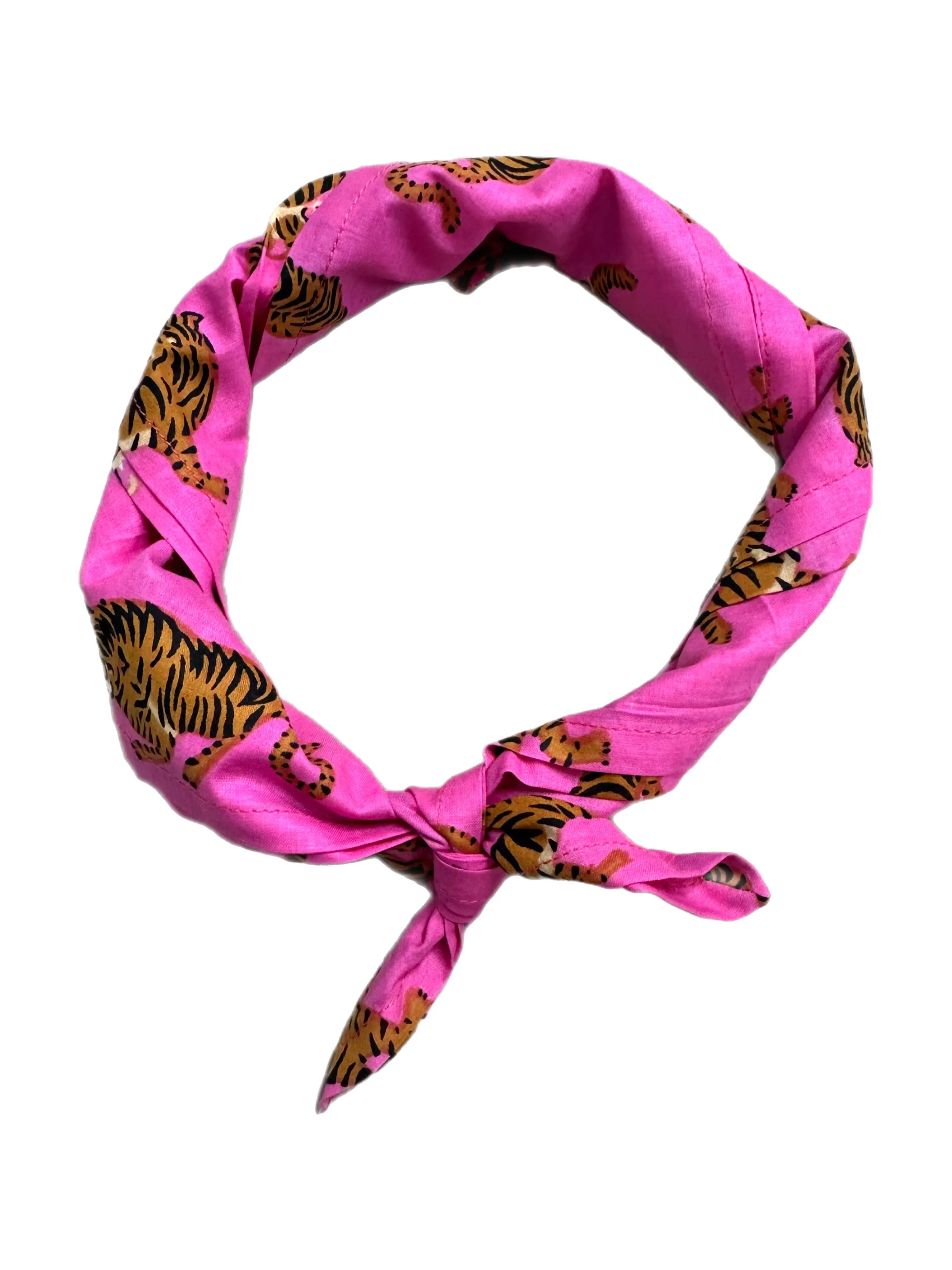 Tiger Print Bandana