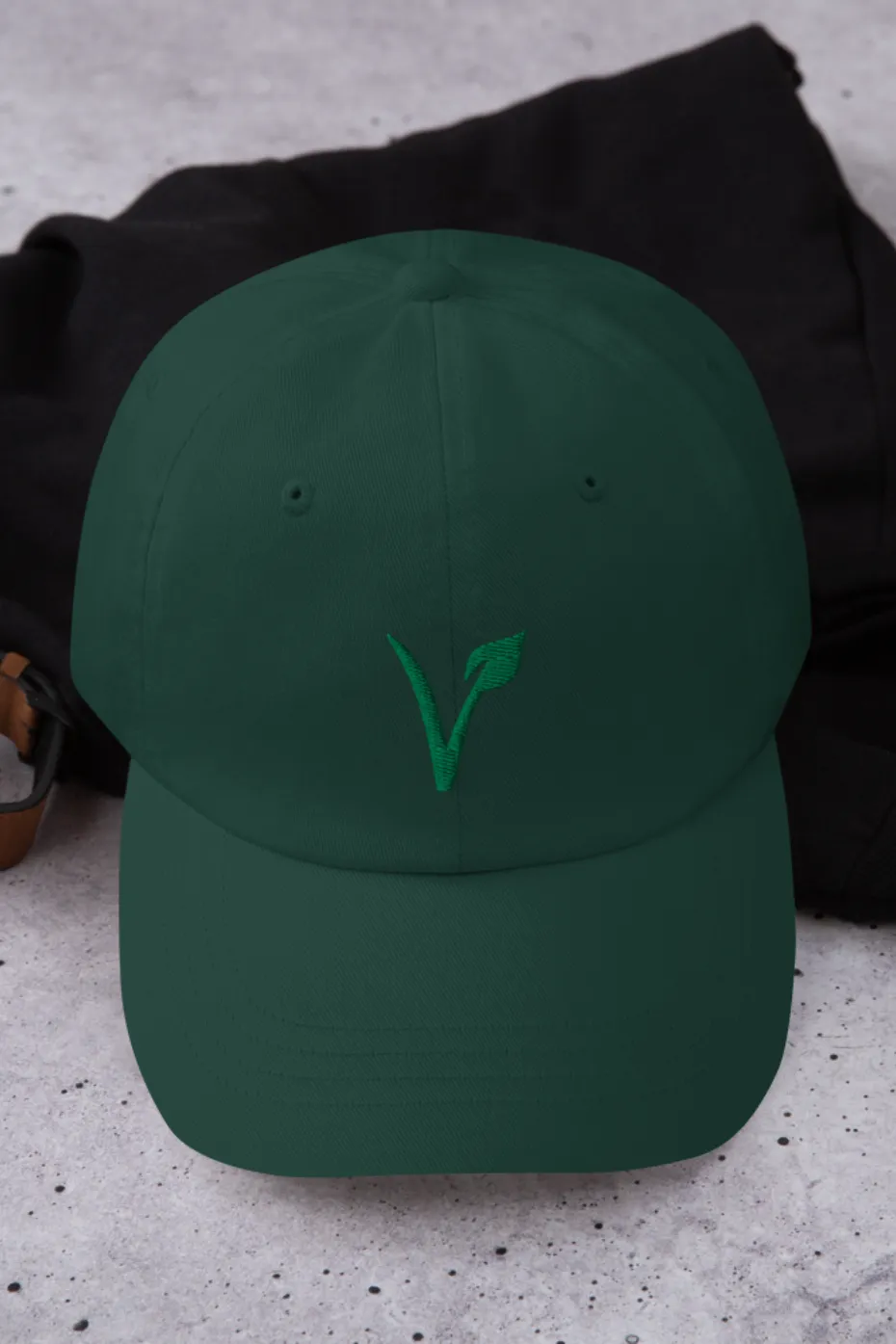 V Leaf Dad hat - Embroidery