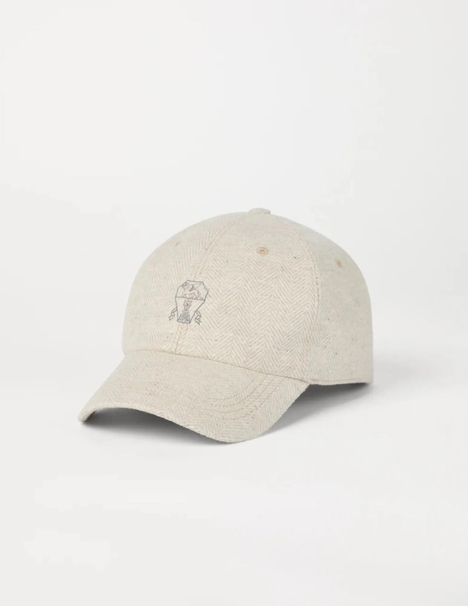 Wool & Cashmere Chevron Baseball Cap | Butter